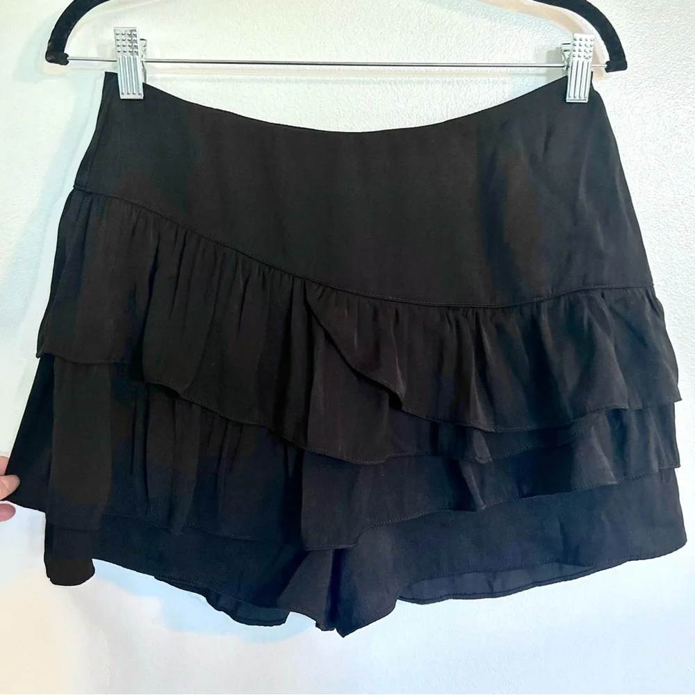 Black Ruffle Skirt - Picture 2 of 4
